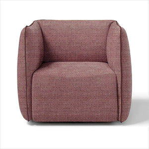 Ricco Swivel Armchair - Cameo Rose