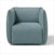 Ricco Swivel Armchair - Light Teal