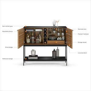 Corridor Bar SV 5621 - Walnut