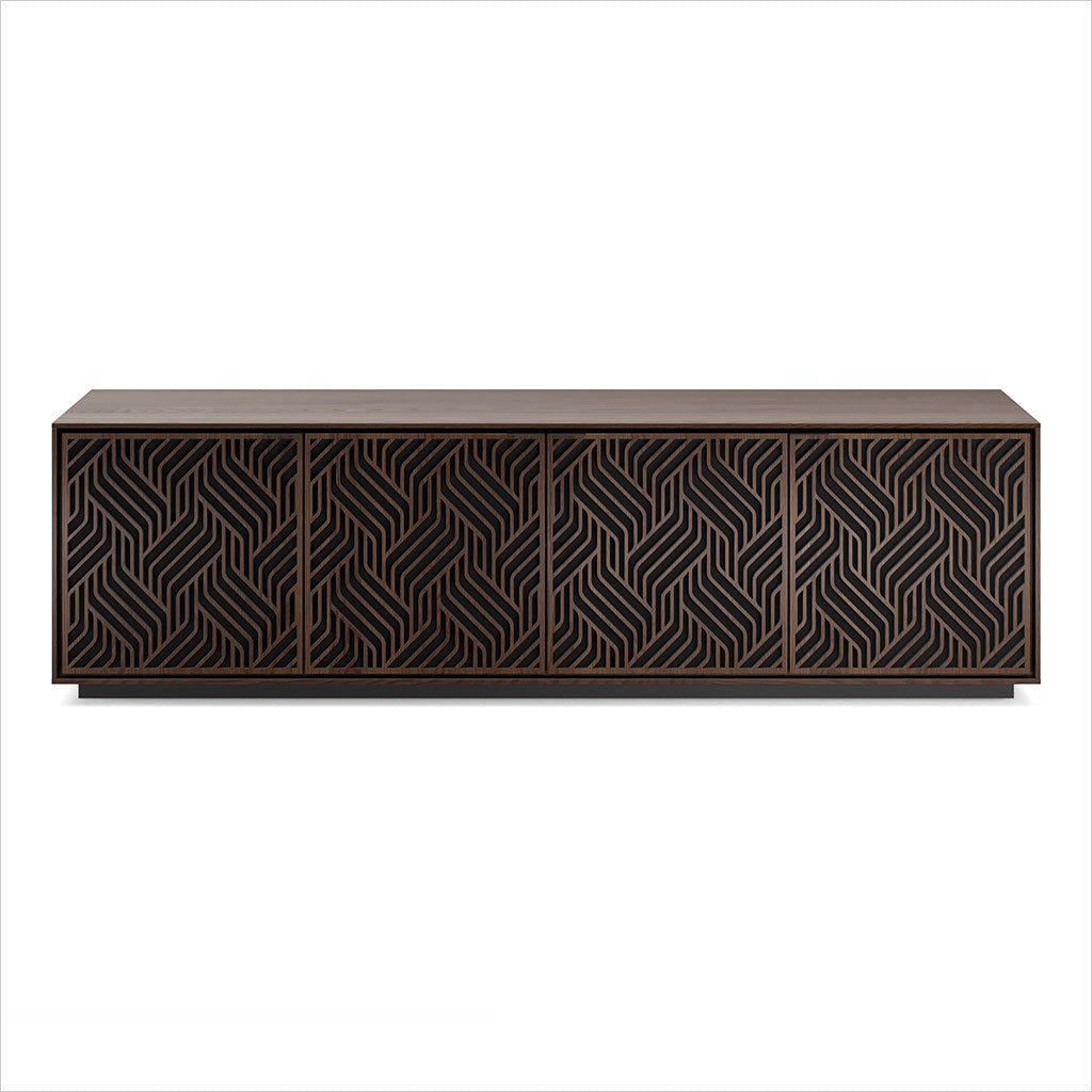 Elements 8703 Media Cabinet - Toasted Oak