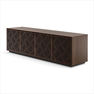 Elements 8703 Media Cabinet - Toasted Oak