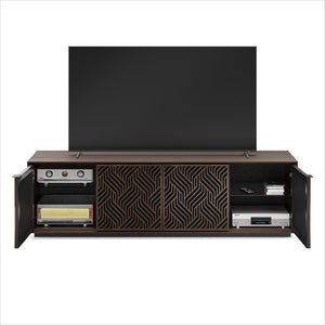 Elements 8703 Media Cabinet - Toasted Oak