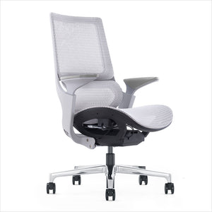 Fly LB Desk Chair - White Mesh