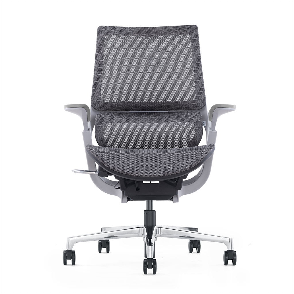 Fly LB Desk Chair - Grey Mesh