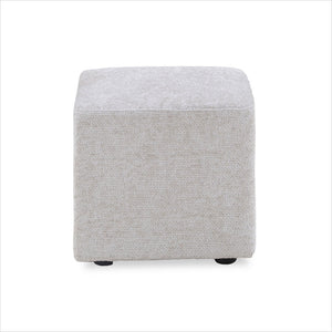 Wesson Square Ottoman - Tan Fabric