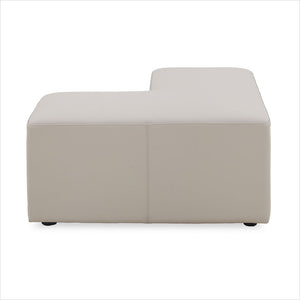 Wesson L-Shaped Ottoman - Tan