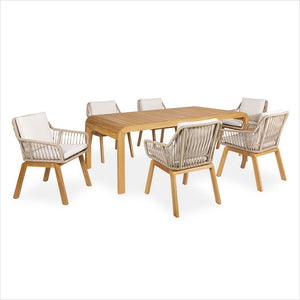 Beacon Dining Table - Teak