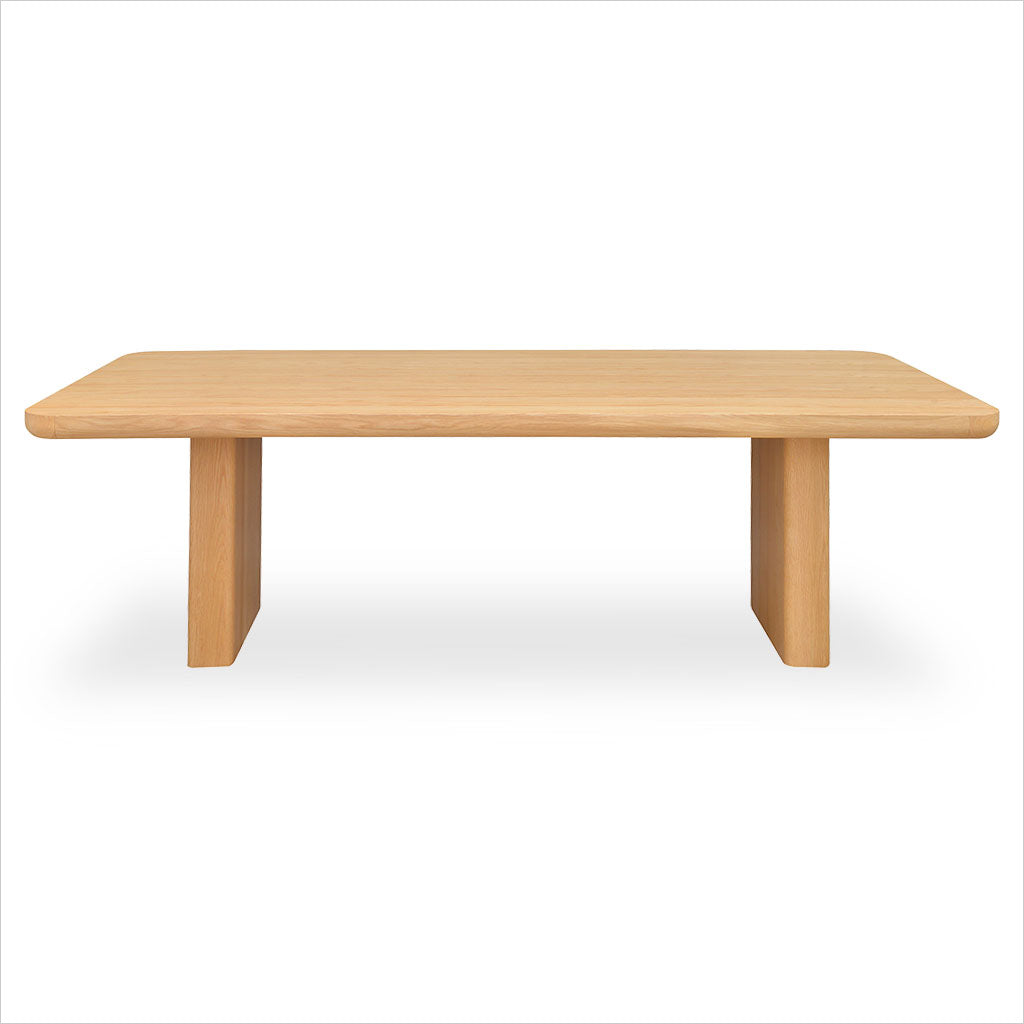 White oak best sale dining bench