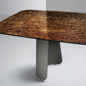 Hydra Dining Table - Burnt Orange