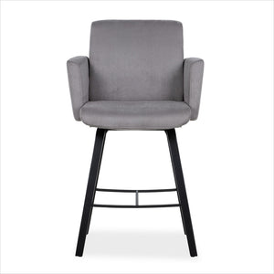 Asker Counter Stool - Charcoal