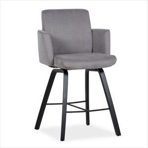 Asker Counter Stool - Charcoal