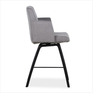 Asker Counter Stool - Charcoal