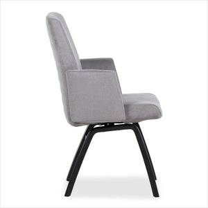 Asker HB Dining Armchair - Charcoal