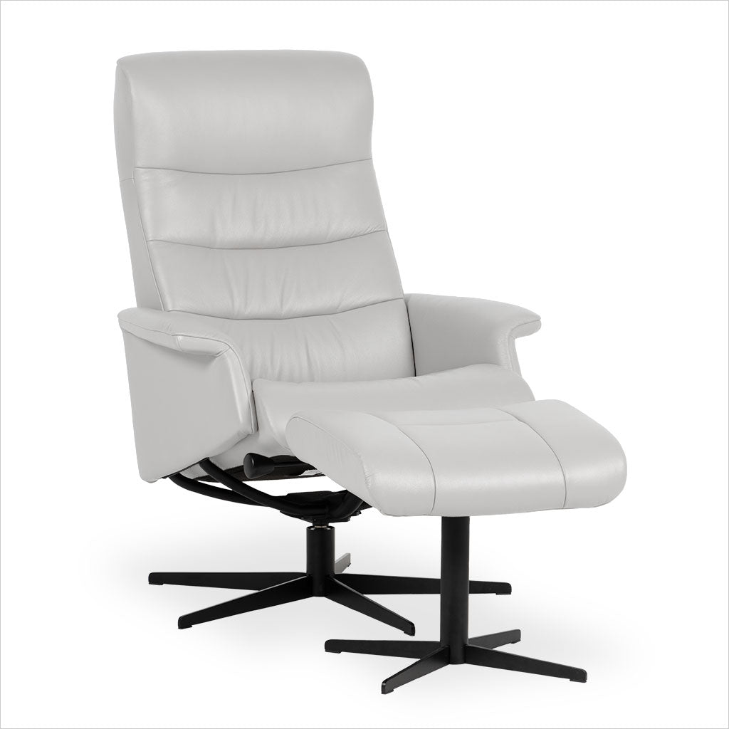 Sorento II Reclining Chair - Light Grey