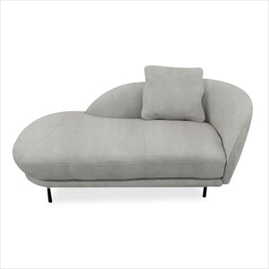 Deco Chaise - Silver Grey Gaucho