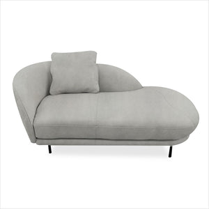 Deco Chaise - Silver Grey Gaucho