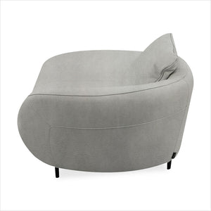 Deco Chaise - Silver Grey Gaucho