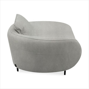 Deco Chaise - Silver Grey Gaucho