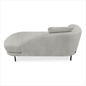 Deco Chaise - Silver Grey Gaucho