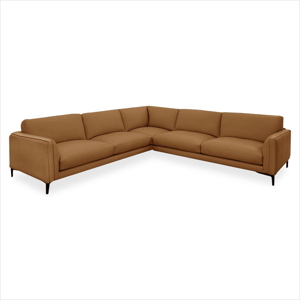 Victor Sectional - Caramel