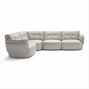 Domino Sectional - Light Grey