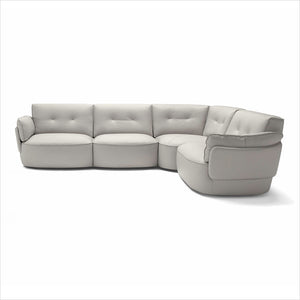 Domino Sectional - Light Grey