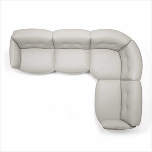 Domino Sectional - Light Grey