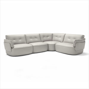 Domino Sectional - Light Grey