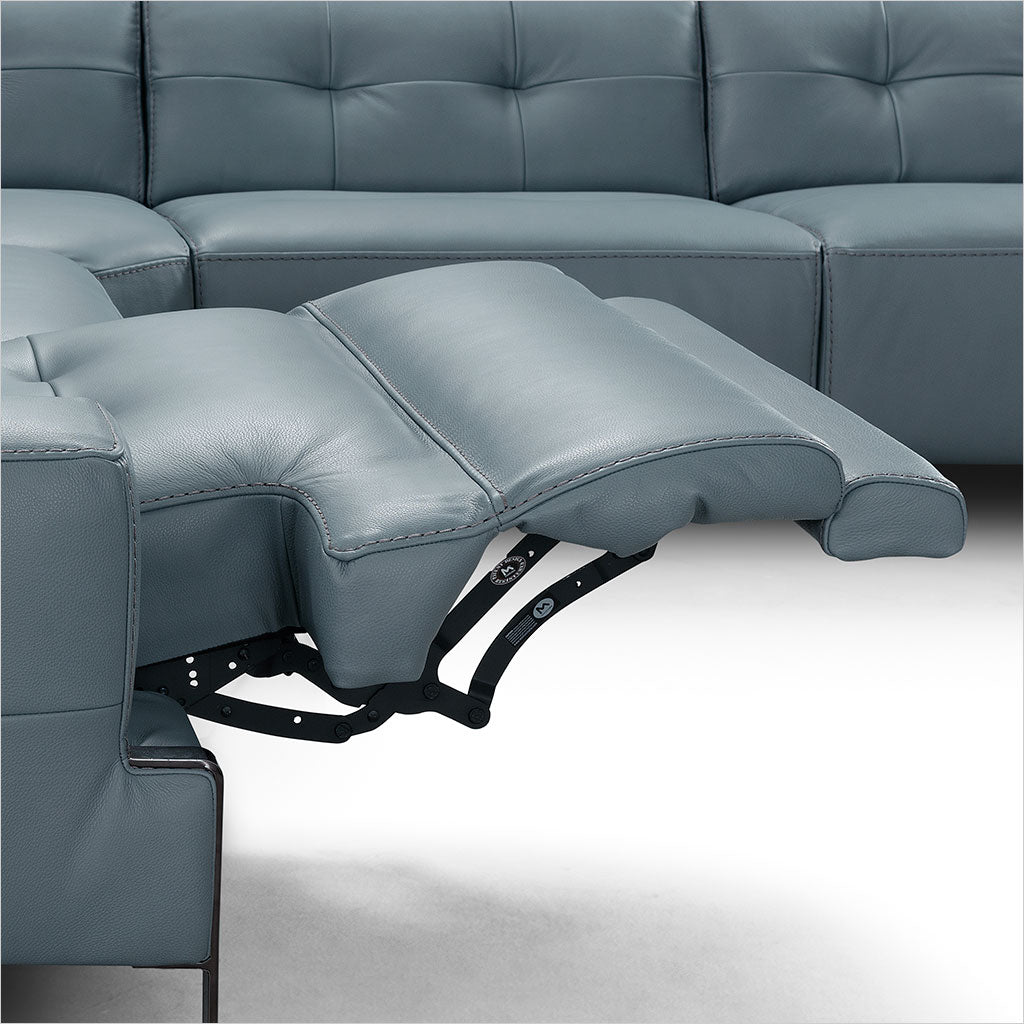 Mallorca II Sectional Slate Blue Scan Design Modern and Contemporary Furniture Store