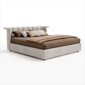 Abito Bed - Light Grey