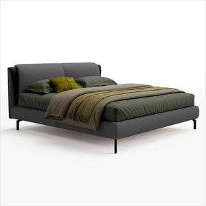 Sottile Bed - Medium Grey