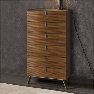 Tuxedo High Chest - Walnut