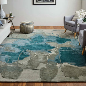 Anya Area Rug - Blue Green