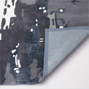 Maya Area Rug - Grey Beige Blue