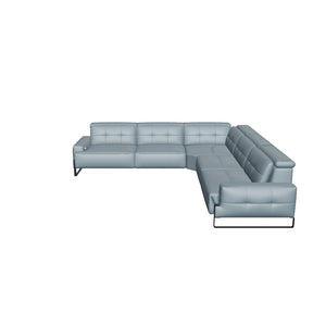 Mallorca II Sectional - Slate Blue