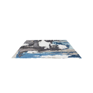 Maya Area Rug - Grey Beige Blue