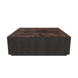 Monoblock Coffee Table (Square) - Ebony