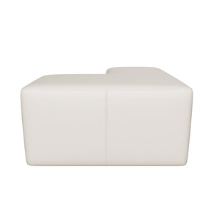 Wesson L-Shaped Ottoman - Tan