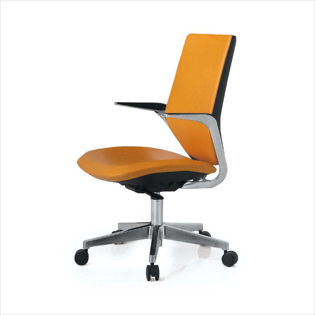 Flow LB Desk Chair - Orange - Scan Design