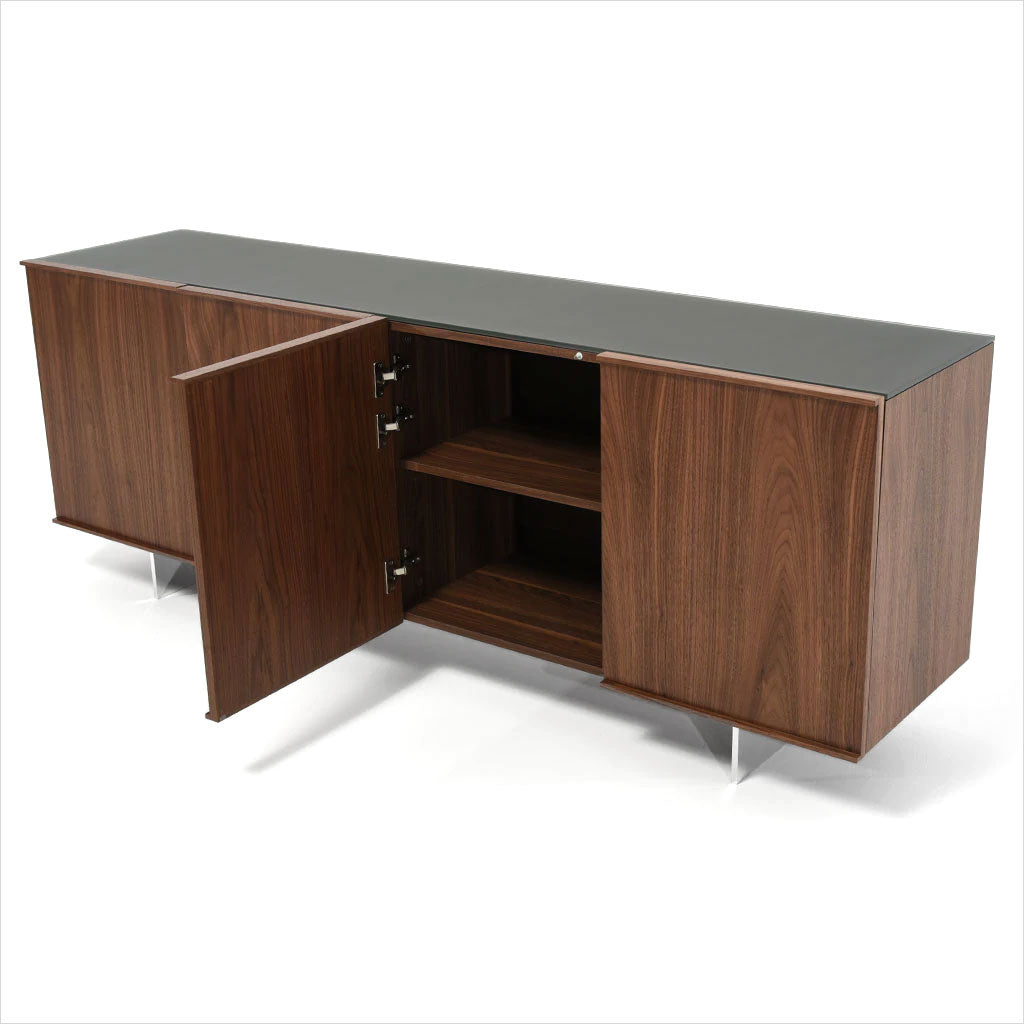 Verona Buffet Walnut Scan Design Modern and Contemporary Furniture Store