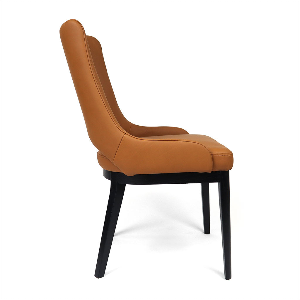 Hannah Dining Chair - Cognac - Scan Design | Modern and Contemporary ...