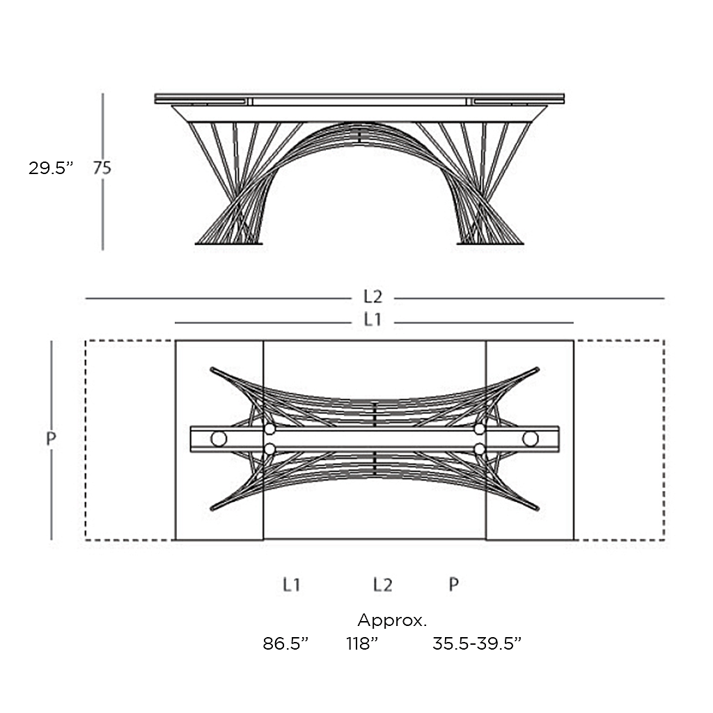 Latour Dining Table - Scan Design | Modern and Contemporary Furniture Store